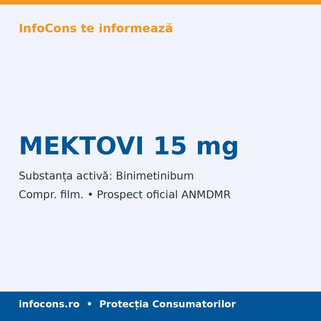 MEKTOVI 15 mg - Prospect Medical - InfoCons