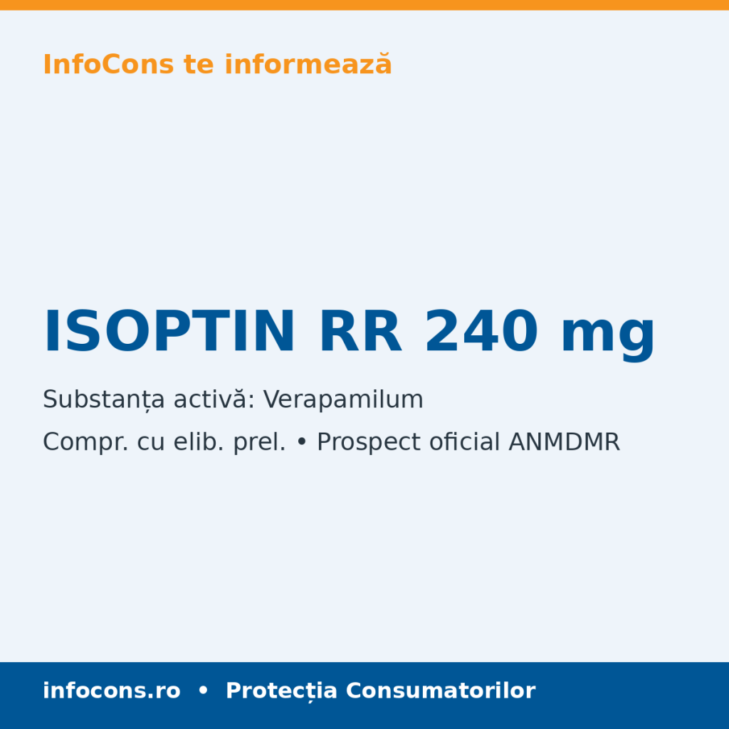 ISOPTIN RR 240 mg - Prospect Medical - InfoCons