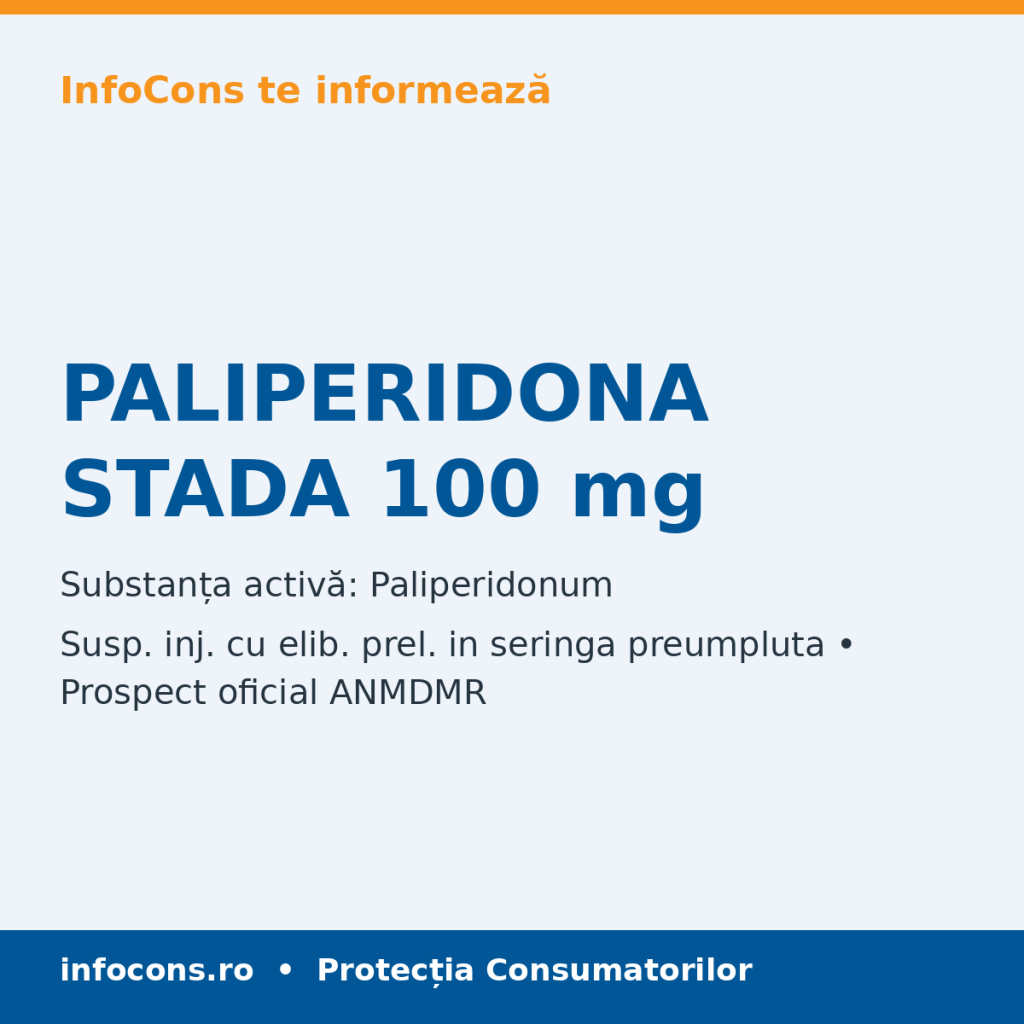 PALIPERIDONA STADA 100 mg - Prospect Medical - InfoCons