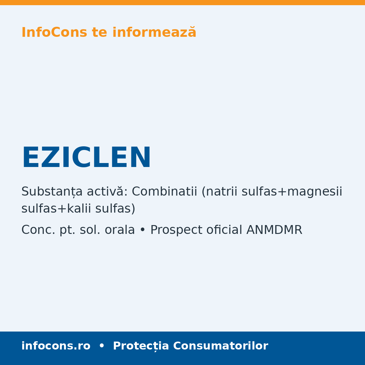 EZICLEN - Prospect Medical - InfoCons