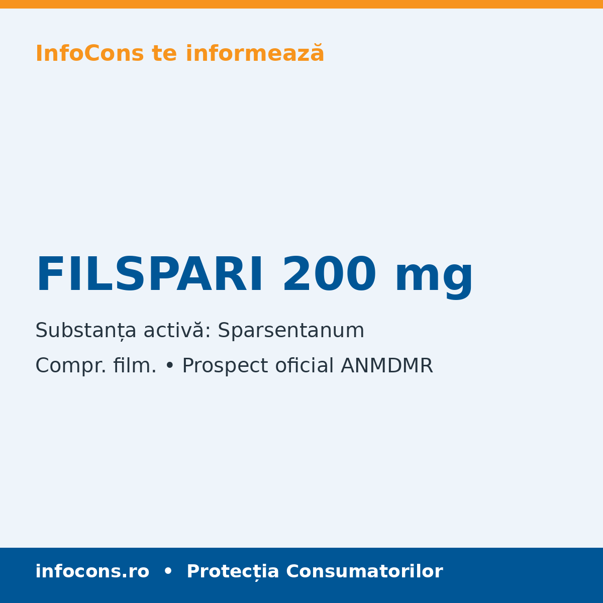 FILSPARI 200 mg - Prospect Medical - InfoCons