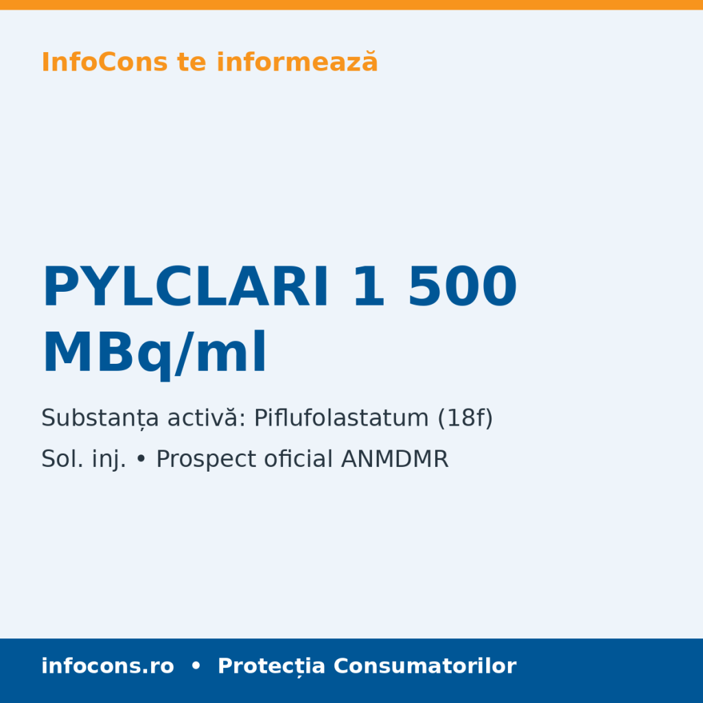 PYLCLARI 1 500 MBq/ml - Prospect Medical - InfoCons