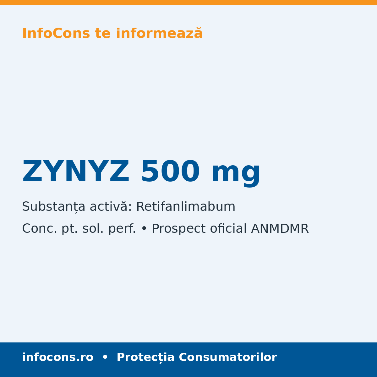 ZYNYZ 500 mg - Prospect Medical - InfoCons