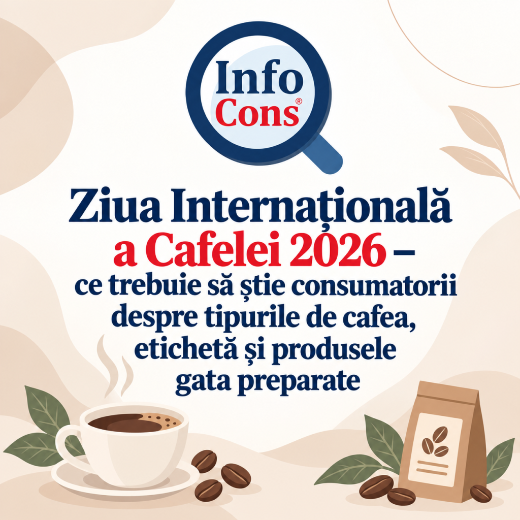 Ziua Internațională a Cafelei 2026 &ndash; ce trebuie să știe consumatorii despre tipurile de cafea , etichetă și produsele gata preparate