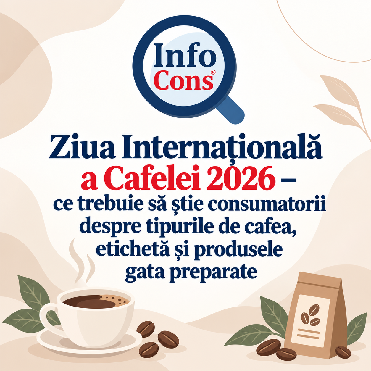 Ziua Internațională a Cafelei 2026 – ce trebuie să știe consumatorii despre tipurile de cafea , etichetă și produsele gata preparate