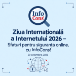 Ziua Internațională a Internetului 2026 – Sfaturi pentru siguranța online , cu InfoCons Protecția Consumatorilor !