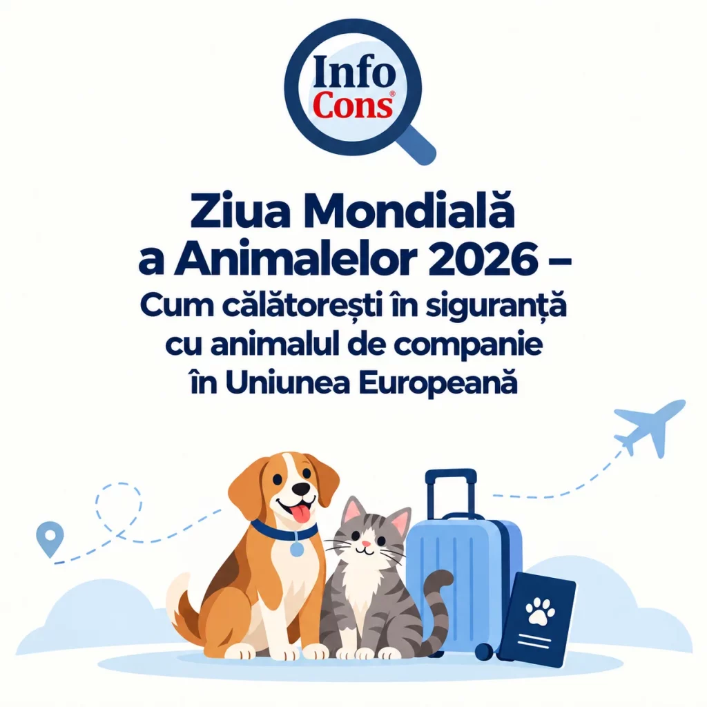 Ziua Mondială a Animalelor 2026 – Cum călătorești în siguranță cu animalul de companie în Uniunea Europeană