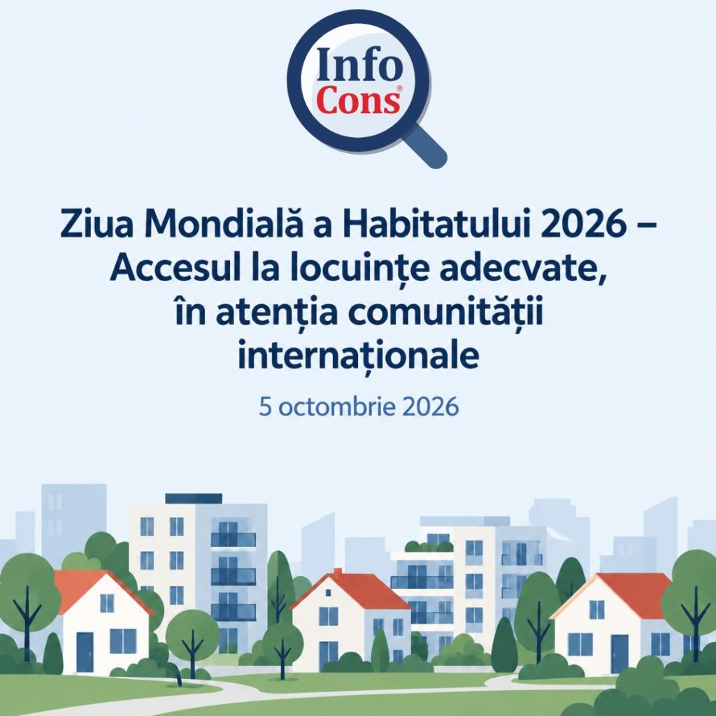 Ziua Mondială a Habitatului 2026 &ndash; Accesul la locuințe adecvate, &icirc;n atenția comunității internaționale