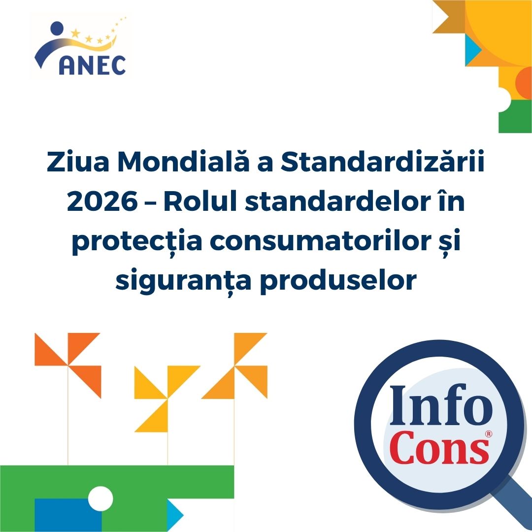 Ziua Mondială a Standardizării 2026 – Rolul standardelor în protecția consumatorilor și siguranța produselor